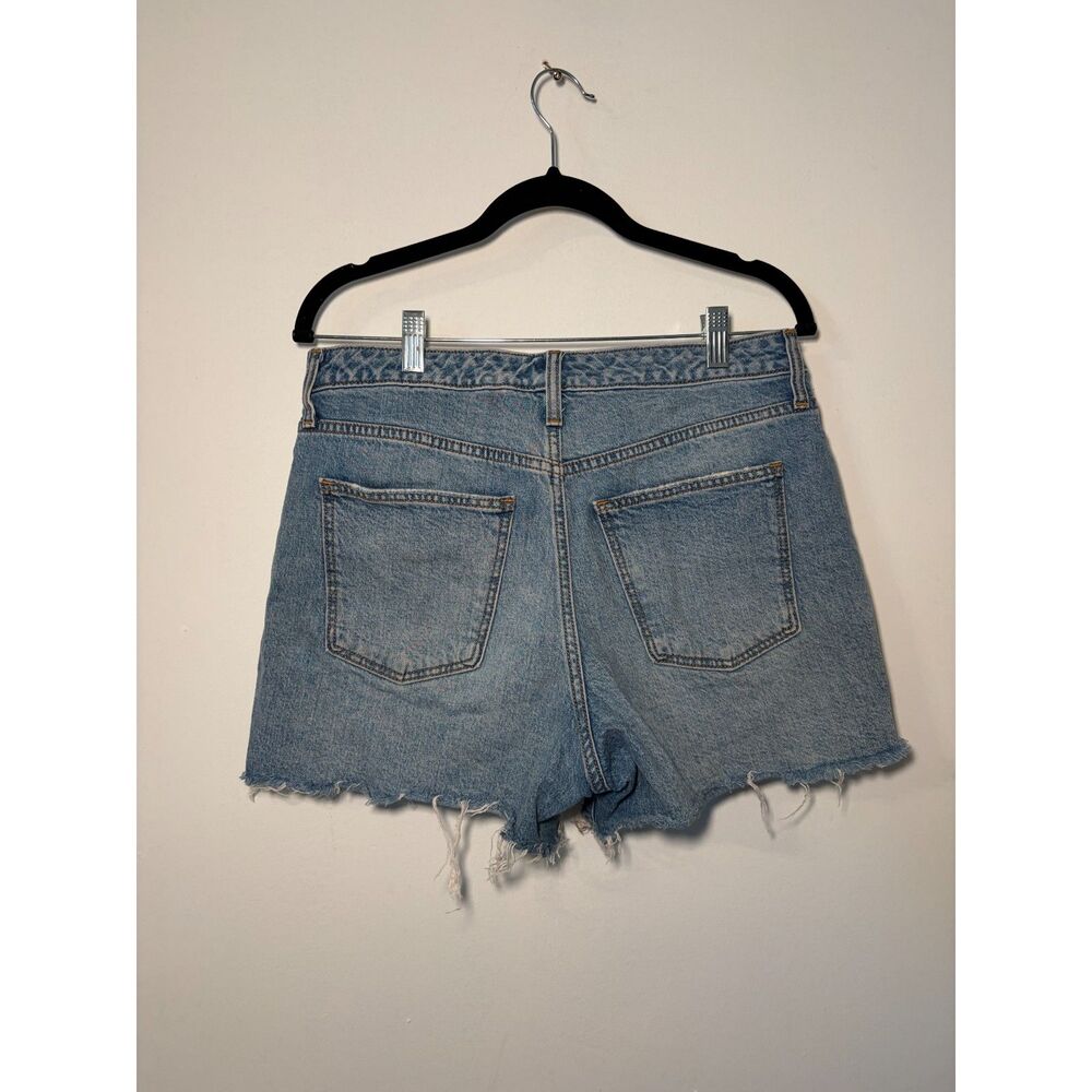 Universal Thread High-Rise Vintage Midi Denim Cutoff Shorts